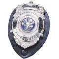 Strong Leather Strong Leather SLC-71200-0002 Clip-On Badge Holder - Oval SLC-71200-0002